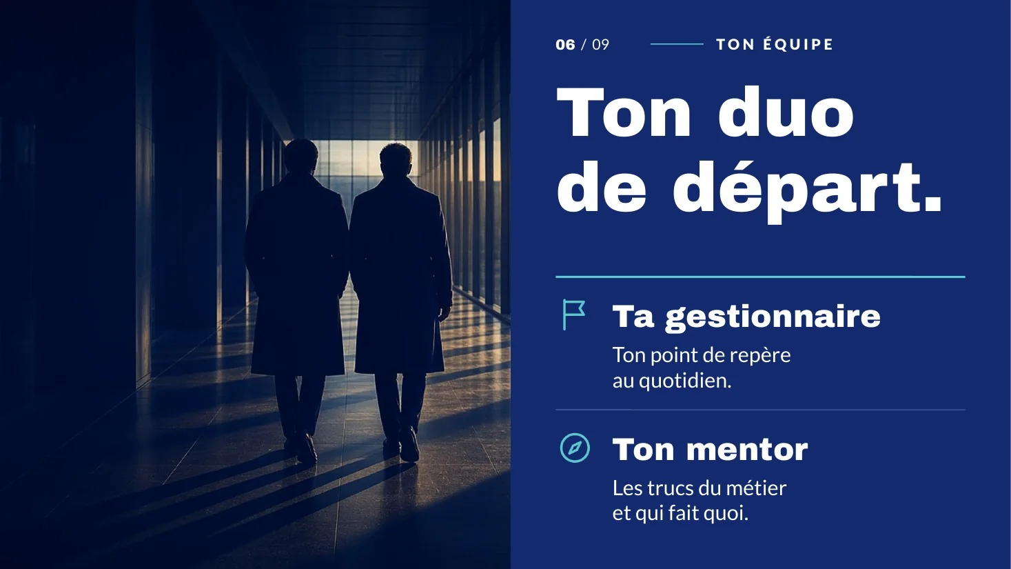 Bienvenue chez nous, diapositive 6 sur 9